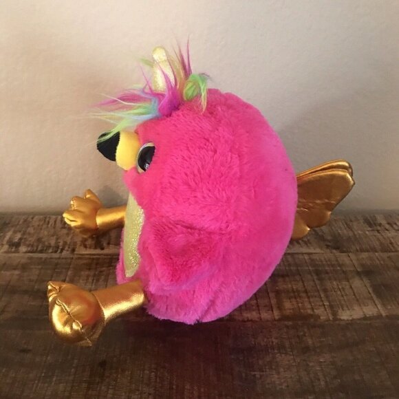 Bird Unicorn Plush Stuffed Animal Pink Yellow Heart 10 Inch Toy Valentine Easter - Picture 2 of 7